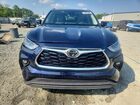 2020 Toyota Highlander Limited Синий vin: 5TDYZRAH2LS023539