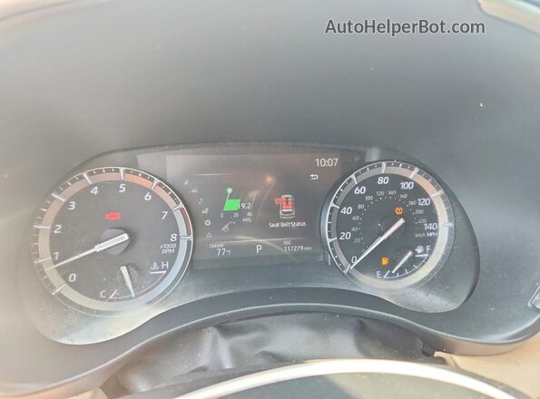 5TDYZRAH2LS027641 2020 TOYOTA HIGHLANDER Белый Вид щитка приборов