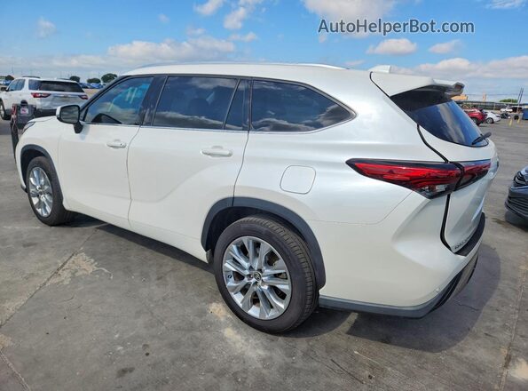5TDYZRAH2LS027641 2020 TOYOTA HIGHLANDER Белый Задняя левая четверть