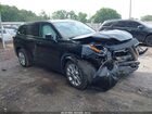 2021 Toyota Highlander Limited Черный vin: 5TDYZRAH3MS519094