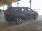 2021 Toyota Highlander Limited Синий vin: 5TDYZRAH5MS070579