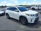 2017 Toyota Highlander Limited Platinum White vin: 5TDYZRFH2HS221831
