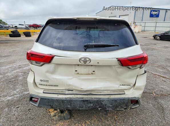 5TDYZRFH3JS236439 2018 TOYOTA HIGHLANDER Белый Вид сзади