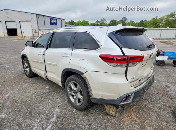 5TDYZRFH3JS236439 2018 TOYOTA HIGHLANDER Белый Задняя левая четверть