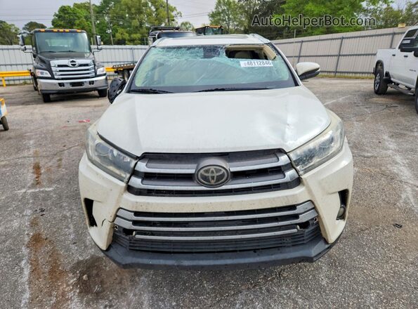 5TDYZRFH3JS236439 2018 TOYOTA HIGHLANDER Белый Вид спереди