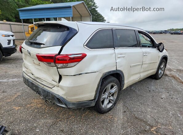 5TDYZRFH3JS236439 2018 TOYOTA HIGHLANDER Белый Задняя правая четверть