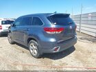 2018 Toyota Highlander Limited Синий vin: 5TDYZRFH4JS254612