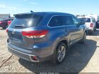 2018 Toyota Highlander Limited Синий vin: 5TDYZRFH4JS254612