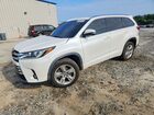 2019 Toyota Highlander Limited Белый vin: 5TDYZRFH4KS326863