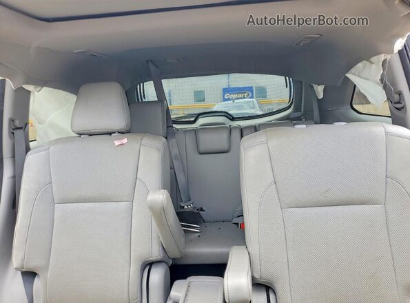 5TDYZRFH5JS286341 2018 TOYOTA HIGHLANDER Серый Вид задних сидений