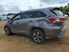 2018 Toyota Highlander Limited Platinum Серый vin: 5TDYZRFH5JS286341