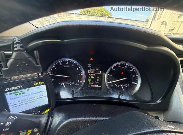 5TDYZRFH6HS230158 2017 TOYOTA HIGHLANDER Серый Вид панели приборов