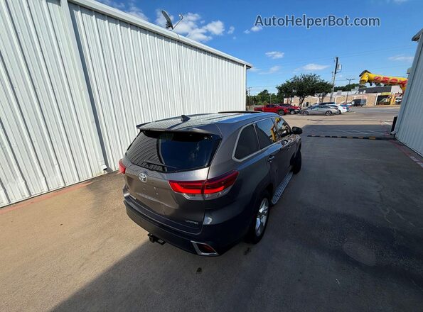 5TDYZRFH6HS230158 2017 TOYOTA HIGHLANDER Серый Передняя правая четверть