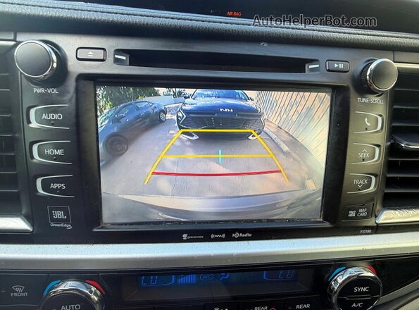 5TDYZRFH6HS230158 2017 TOYOTA HIGHLANDER Серый Вид подкапотного пространства