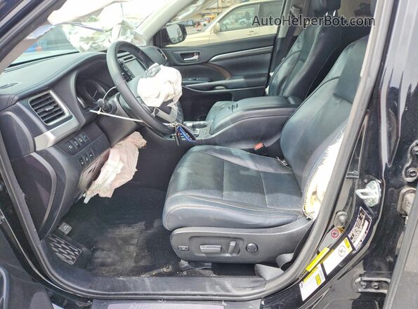 5TDYZRFH9JS251799 2018 TOYOTA LIMITED Black Vista interior delantera