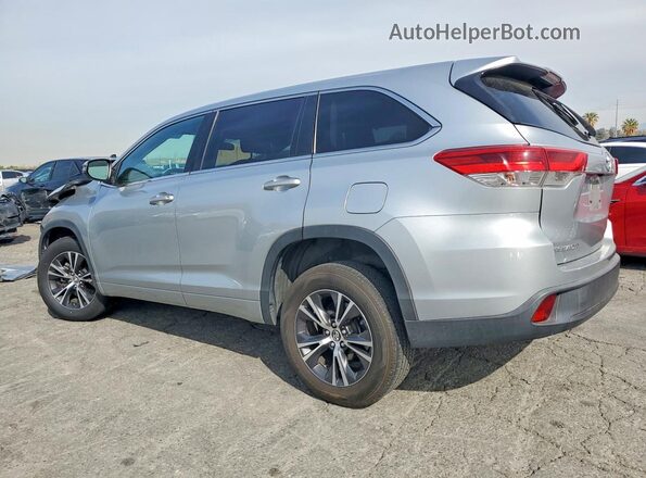 5TDZARFH5JS034892 2018 TOYOTA HIGHLANDER Silver Tył lewy