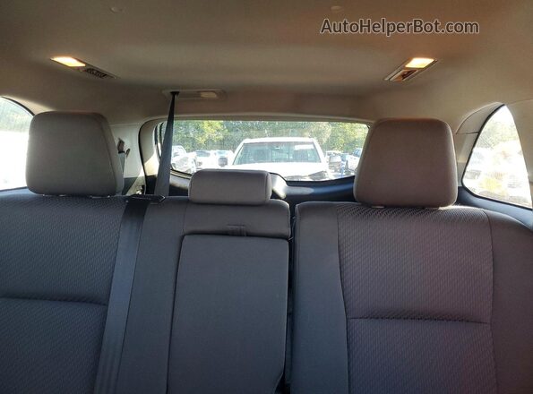 5TDZARFH6HS031719 2017 TOYOTA HIGHLANDER Красный Вид задних сидений