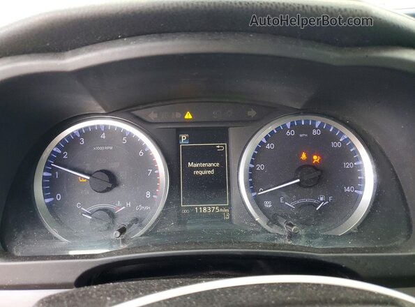 5TDZARFHXJS036430 2018 TOYOTA HIGHLANDER Серый Вид щитка приборов