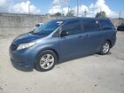2016 Toyota Sienna L 7-passenger Синий vin: 5TDZK3DC6GS753532 Damage: Left Front Fender, Light Scratch, 2 To 3 Inches