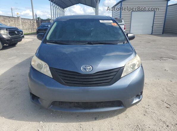 5TDZK3DC6GS753532 2016 TOYOTA SIENNA Синий Вид сзади