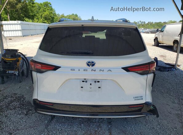 5TDZRKEC5RS220241 2024 TOYOTA SIENNA Белый Вид сзади