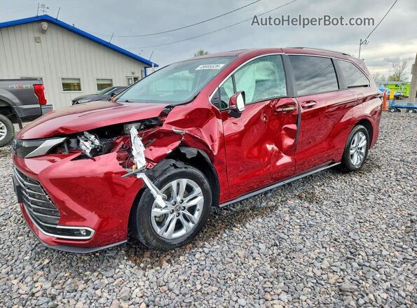 5TDZSKFC6PS085075 2023 TOYOTA LIMITED Красный Передняя левая четверть