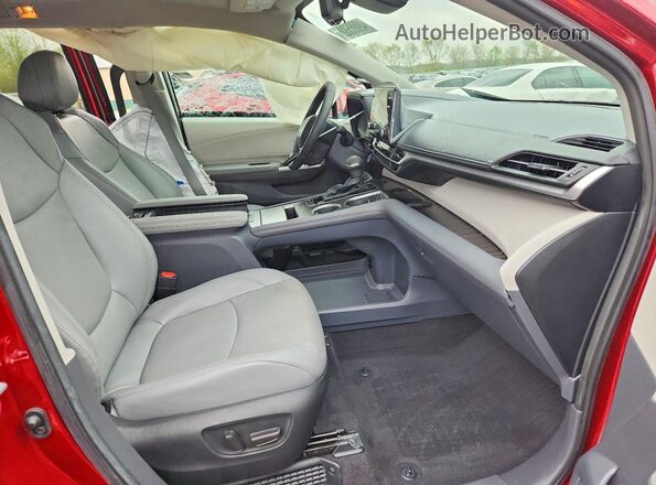 5TDZSKFC6PS085075 2023 TOYOTA LIMITED Красный Вид салона спереди