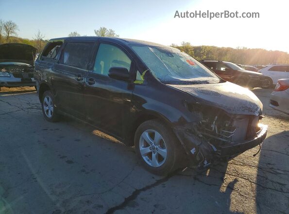 5TDZZ3DC2LS066814 2020 TOYOTA SIENNA Black Առջևի աջ