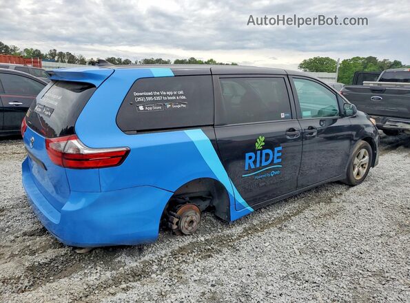 5TDZZ3DC6LS087231 2020 TOYOTA SIENNA Двухцветный Задняя правая четверть