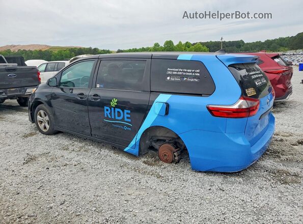 5TDZZ3DC6LS087231 2020 TOYOTA SIENNA Двухцветный Задняя левая четверть
