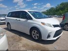 2018 Toyota Sienna L 7 Passenger White vin: 5TDZZ3DC7JS960725