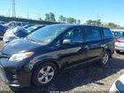 2018 Toyota Sienna L 7 Passenger Black vin: 5TDZZ3DC9JS962007
