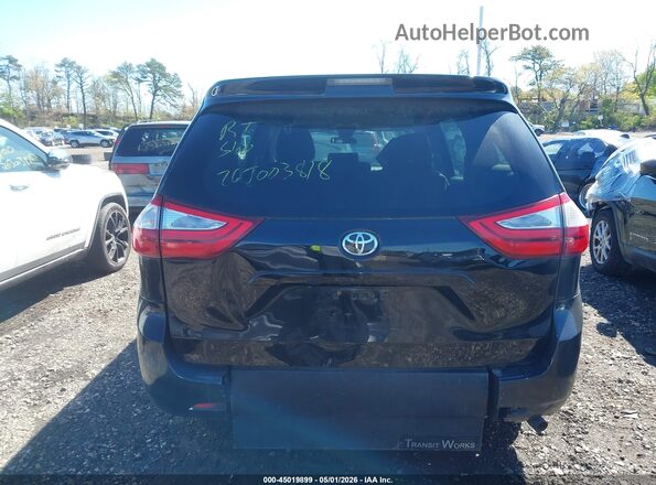 5TDZZ3DC9JS962007 2018 TOYOTA SIENNA Black 