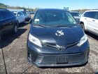 2018 Toyota Sienna L 7 Passenger Black vin: 5TDZZ3DC9JS962007