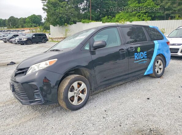 5TDZZ3DCXLS086440 2020 TOYOTA SIENNA Двухцветный Передняя левая четверть