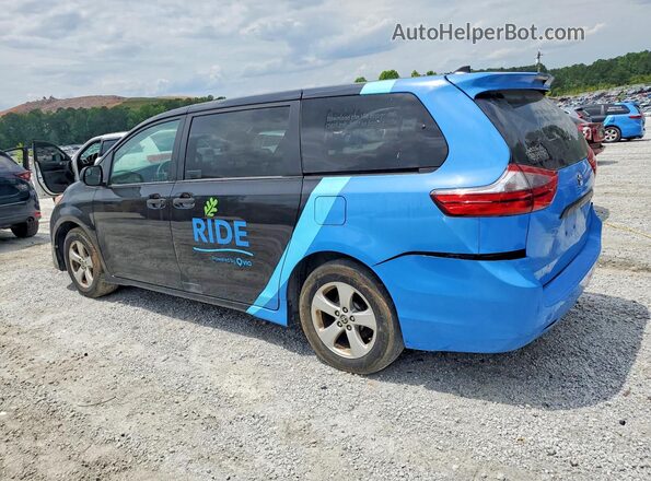 5TDZZ3DCXLS088110 2020 TOYOTA SIENNA Двухцветный Задняя левая четверть