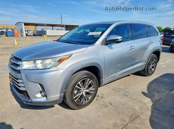 5TDZZRFH2JS251244 2018 TOYOTA HIGHLANDER Серебряный Передняя левая четверть