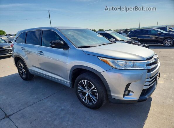 5TDZZRFH2JS251244 2018 TOYOTA HIGHLANDER Серебряный Передняя правая четверть