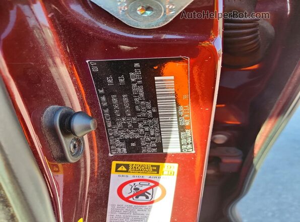 5TDZZRFH3HS204802 2017 TOYOTA HIGHLANDER Красный Вид подкапотного пространства