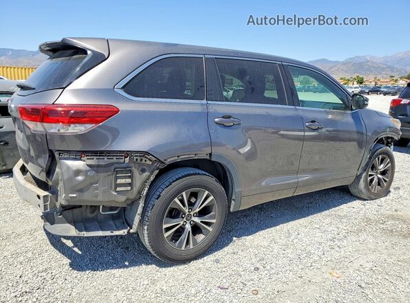 5TDZZRFH3JS236901 2018 TOYOTA HIGHLANDER Угольный Задняя правая четверть