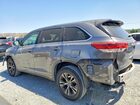 2018 Toyota Highlander Le Угольный vin: 5TDZZRFH3JS236901