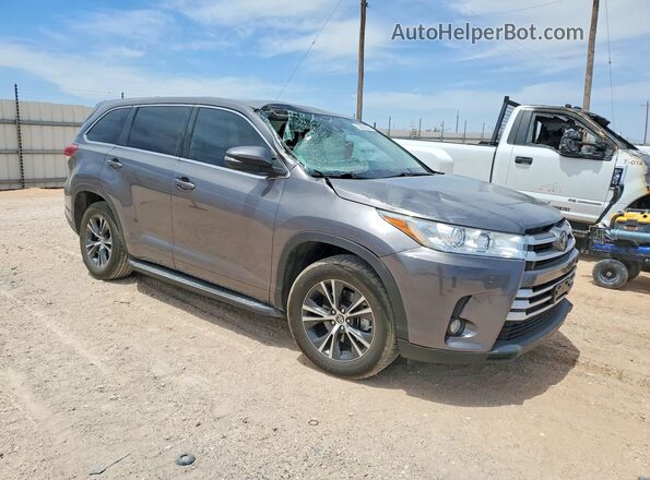 5TDZZRFH6JS236679 2018 TOYOTA HIGHLANDER Коричневый Передняя правая четверть