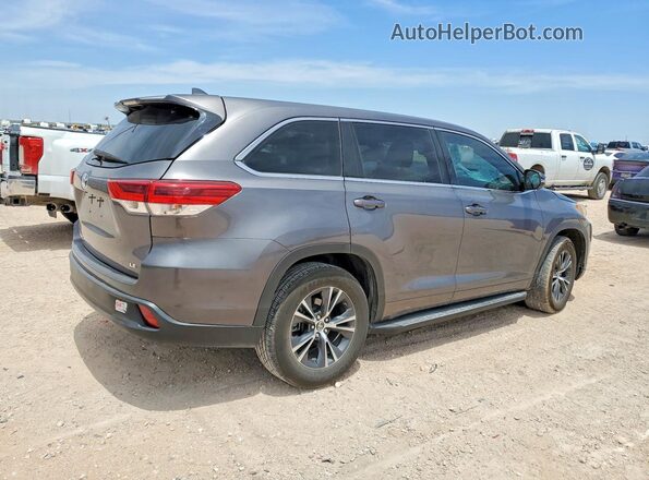 5TDZZRFH6JS236679 2018 TOYOTA HIGHLANDER Коричневый Задняя правая четверть