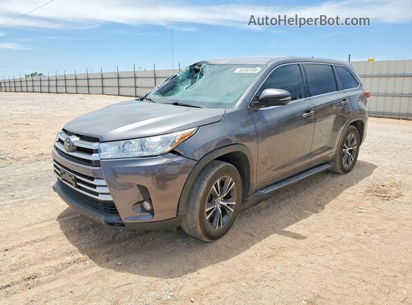5TDZZRFH6JS236679 2018 TOYOTA HIGHLANDER Коричневый Передняя левая четверть