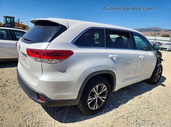 5TDZZRFH6JS284568 2018 TOYOTA HIGHLANDER Белый Задняя правая четверть
