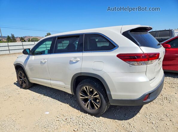 5TDZZRFH6JS284568 2018 TOYOTA HIGHLANDER Белый Задняя левая четверть