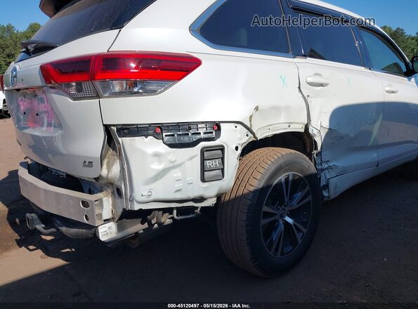 5TDZZRFH8JS239082 2018 TOYOTA HIGHLANDER Белый 