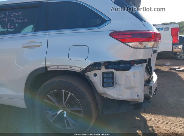 5TDZZRFH8JS239082 2018 TOYOTA HIGHLANDER Белый 
