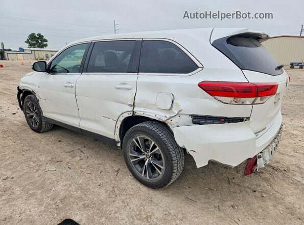 5TDZZRFH8KS336512 2019 TOYOTA HIGHLANDER Белый Задняя левая четверть