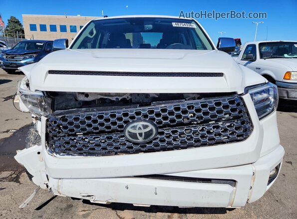 5TFAY5F17KX811797 2019 TOYOTA TUNDRA Белый Вид спереди